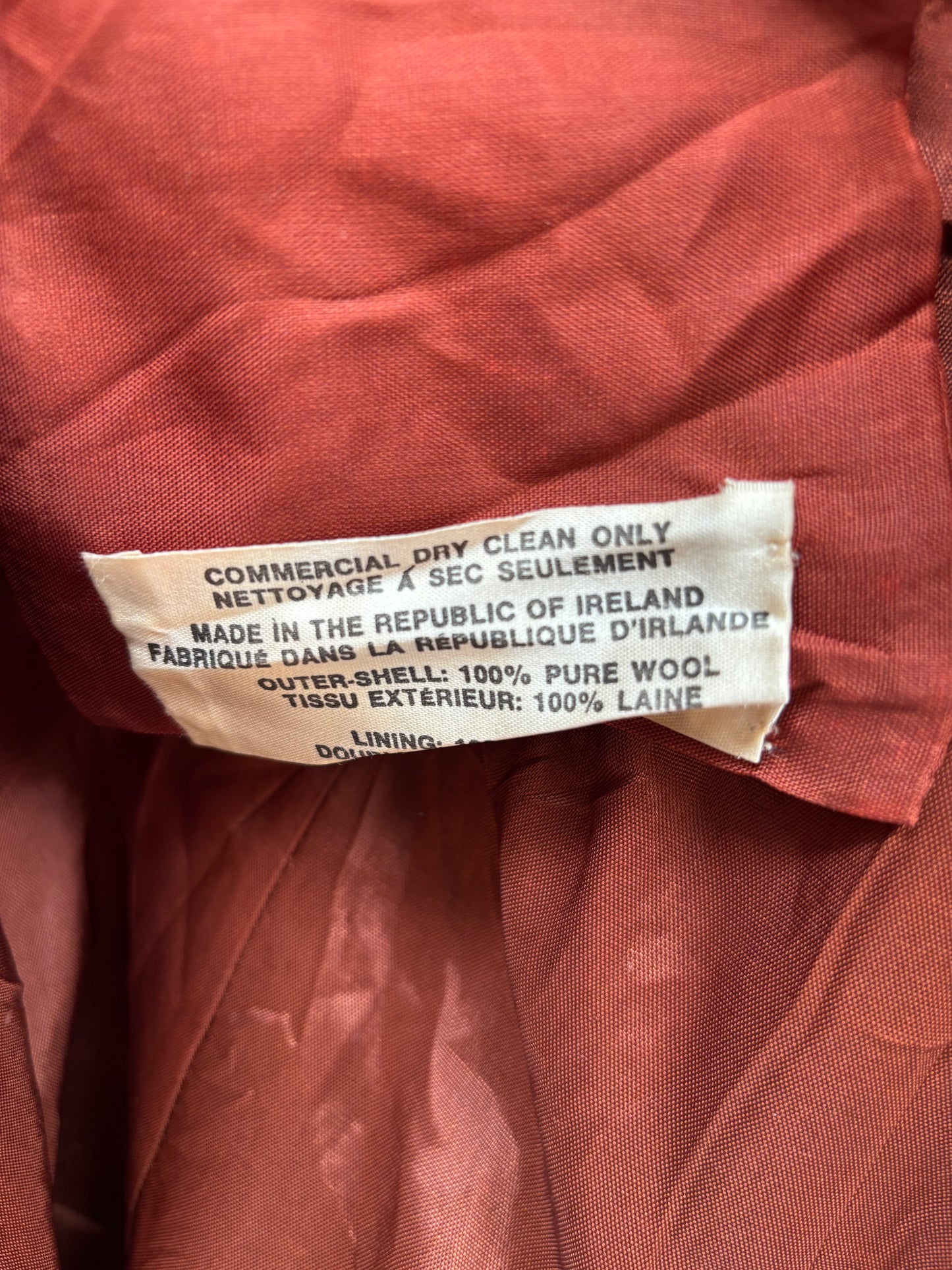 Vintage ullarslá